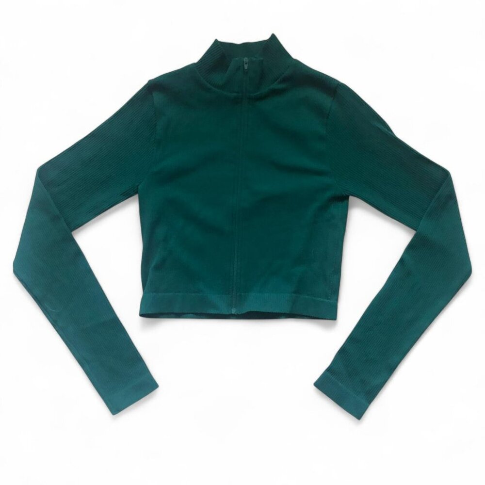 Garage Long Sleeve Zip-Up Top - Picture 3 of 5